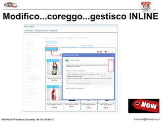 Modifico...coreggo...gestisco INLINE
 