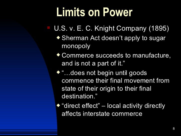 Commerce clause