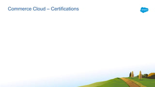 Commerce Cloud – Certifications
 