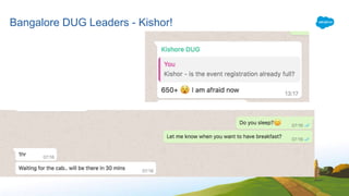 Bangalore DUG Leaders - Kishor!
 