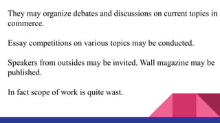 Commerce club ppt-1 | PDF