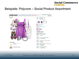 Beispiele: Polyvore – Social Product Assortment 