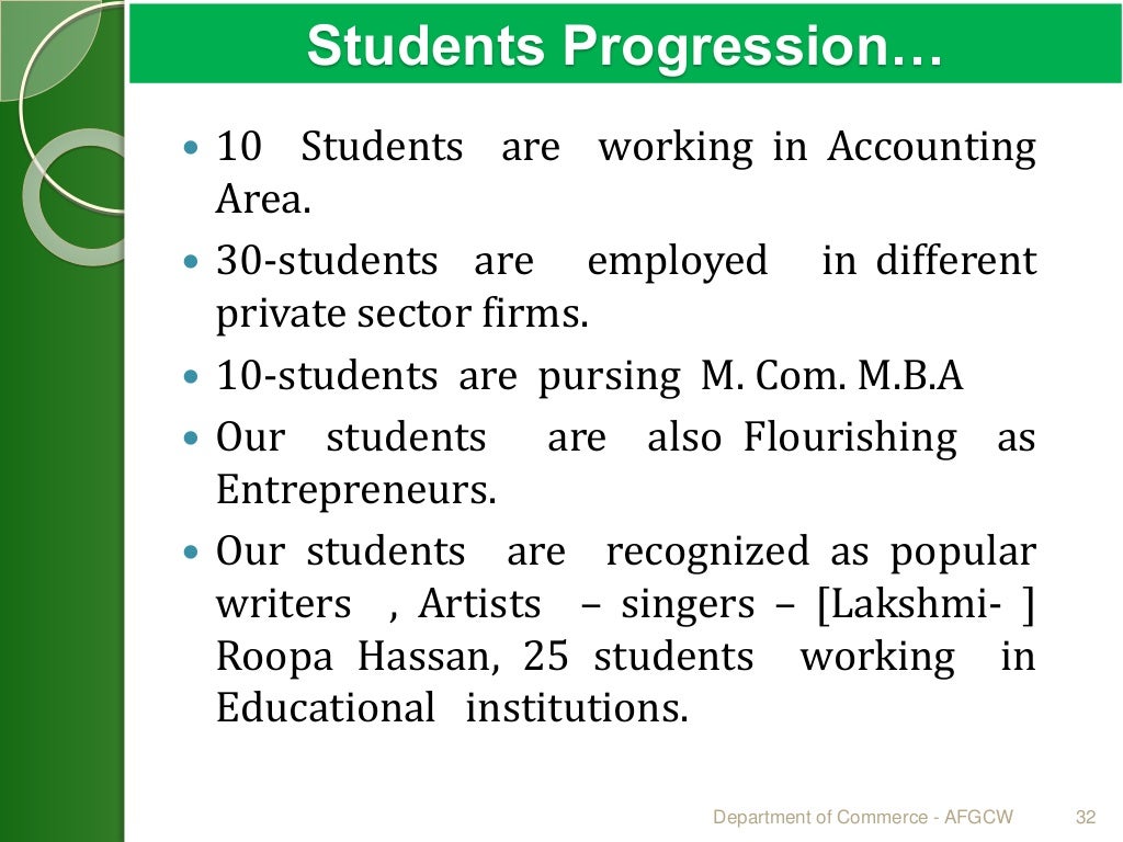 Department of Commerce ppt for naac peer team visit on 4th6th april…