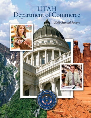 UTAH
Department of Commerce
             2009 Annual Report
 