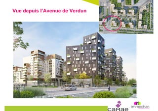 Vue depuis l’Avenue de Verdun
7
 