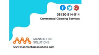 Commercial cleaning services manmachinesolutions.com