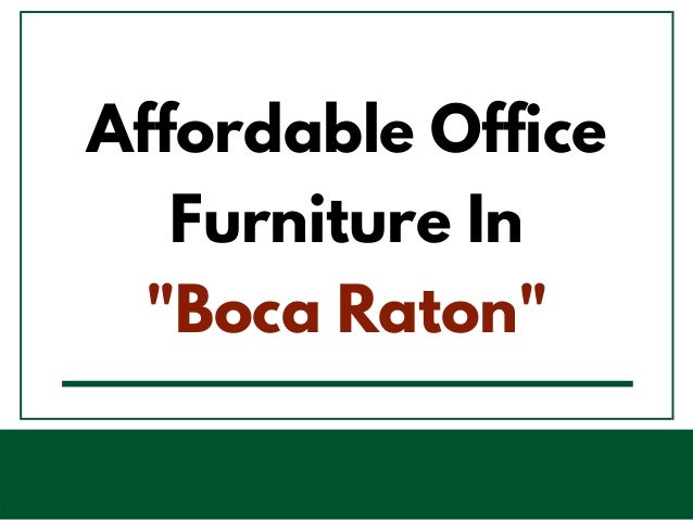 Modern Furniture Supplier In Boca Raton