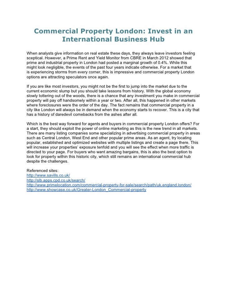 CommercialPropertyLondon