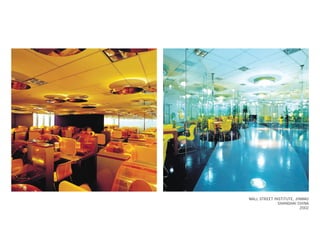 WALL STREET INSTITUTE, JINMAO
SHANGHAI CHINA
2002
 