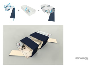 MASERATI POP-UP SHOP
Concept for a touring shop
2012
 