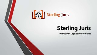 Sterling Juris
World's Best Legal Service Providers
 