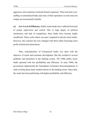 Commercial banking | DOC