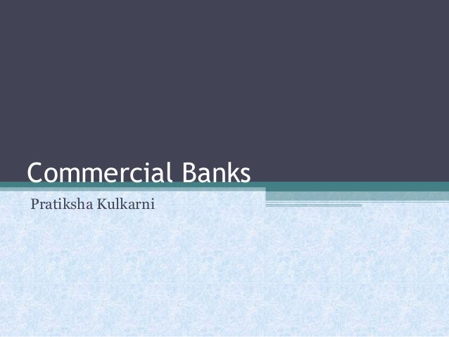 Commercial Banks Features Alm In Banks