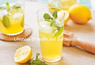 Lifestyles Of Health And Sustainability.
 