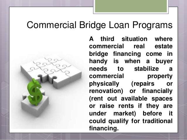 Commercial Bridge Loans