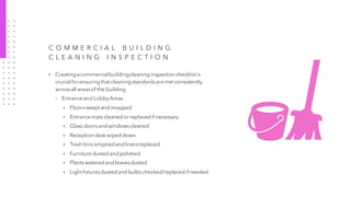 Commercial Building Cleaning Inspection eAuditor Audits & Inspections | PDF