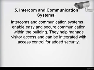 Commercial Building Security Systems - www.indoteq.net