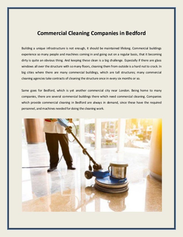 Commercial Cleaning Companies In Bedford Clean Away Ltd