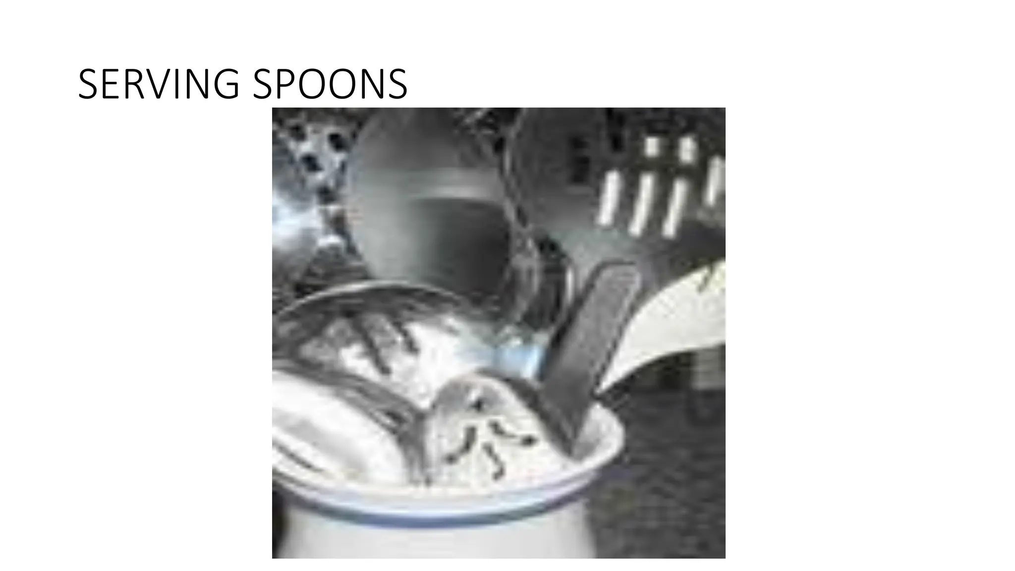 SERVING SPOONS