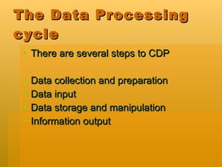 Commercial data processing | PPT