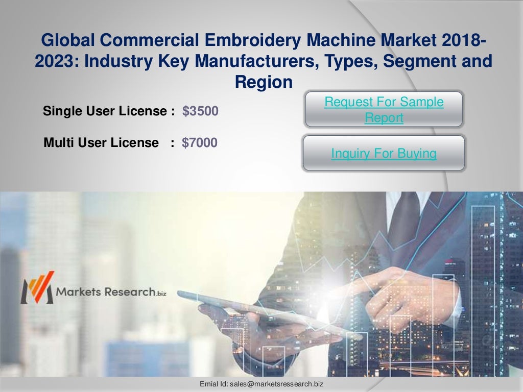 Global Commercial Embroidery Machine Market Research Report 2018