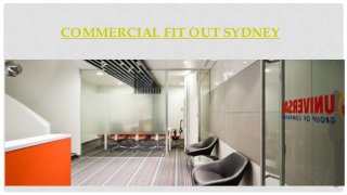 COMMERCIAL FIT OUT SYDNEY

 