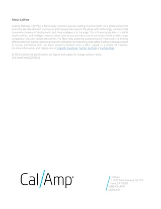 Commercial fleet tracking