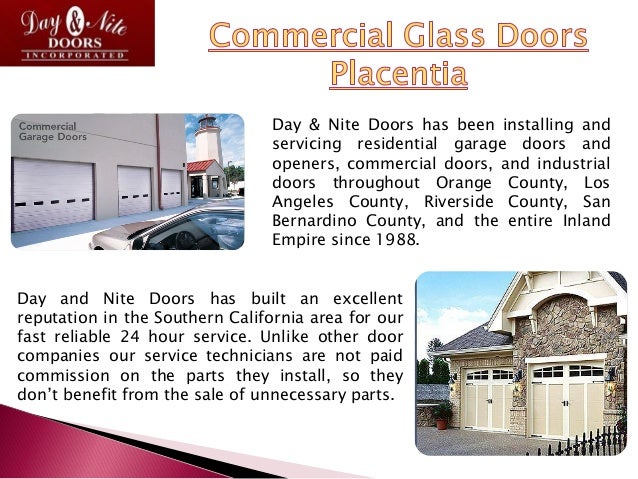 Commercial Glass Doors Placentia