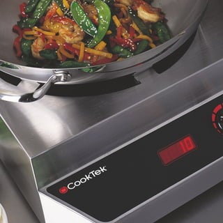 Premium Cooktek 14 Inch Wok Pan - CT-103871 Wok for Professional Cooking