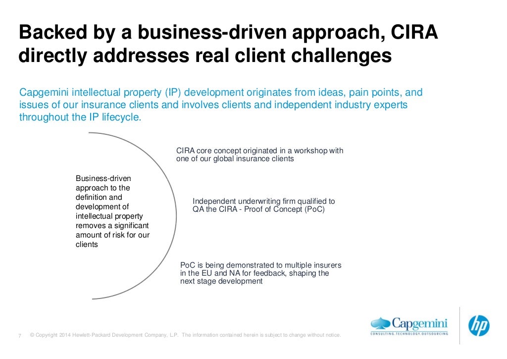 Capgemini Commercial Insurance Risk Analytics Powered by
