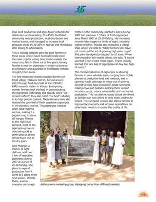 Commercialization of pigeonpea spells prosperity