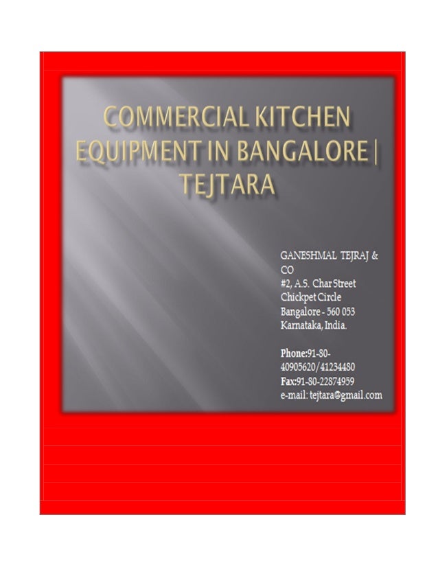 Commercial kitchen equipment in bangalore Commercial kitchen equipment in bangalore