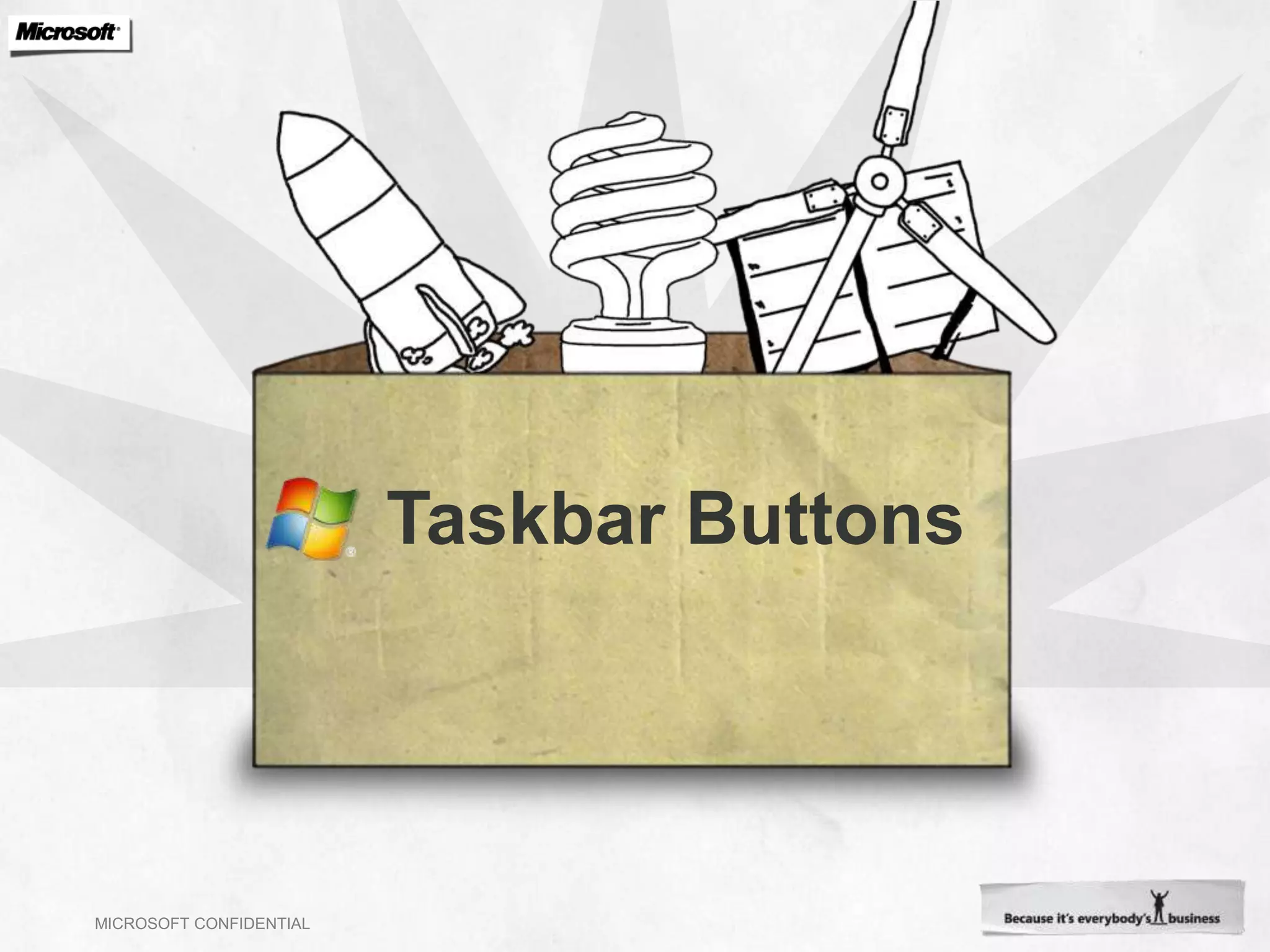     Taskbar Buttons  