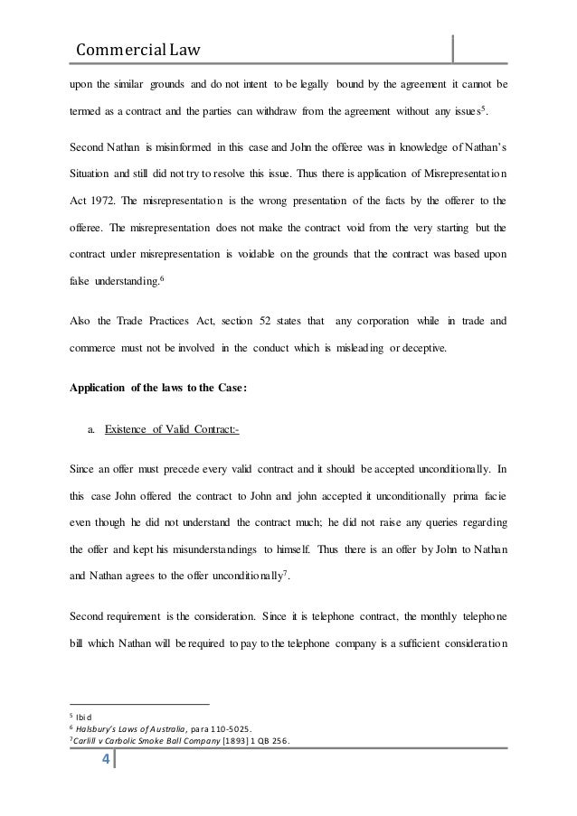 Commercial law assignment do