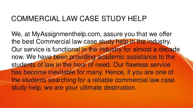 case study in law meaning