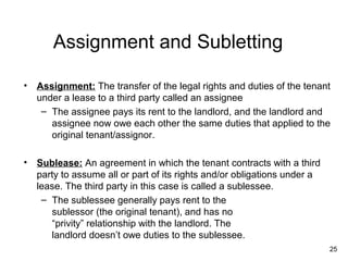 Commercial lease analysis | PPT