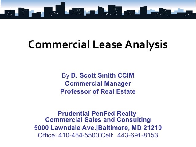 lease analysis spreadsheet