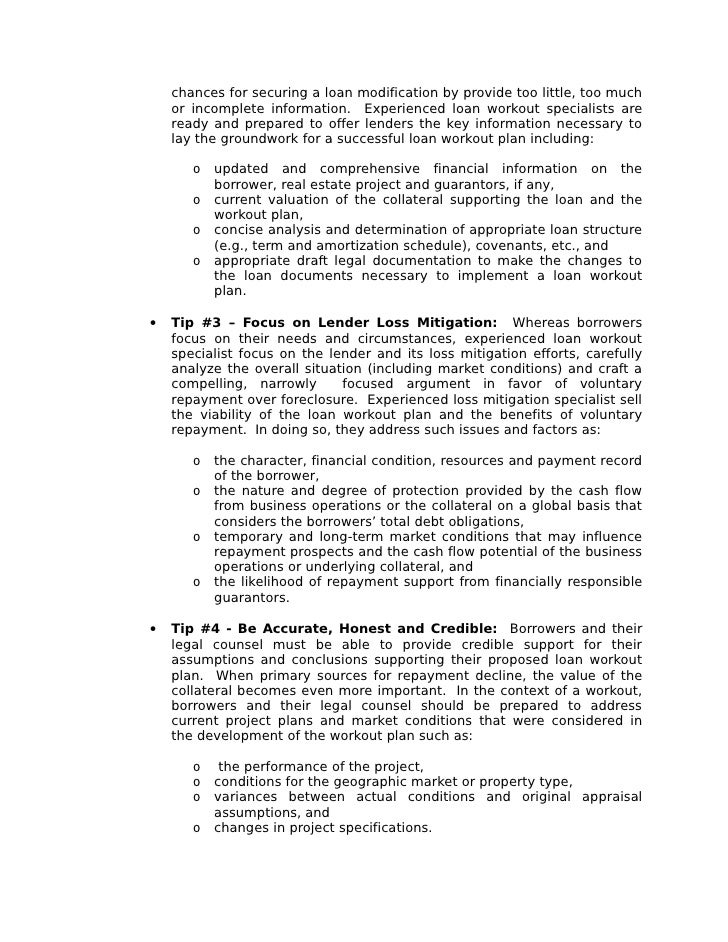 Law Offices of ALG and Associates Commercial loan workout