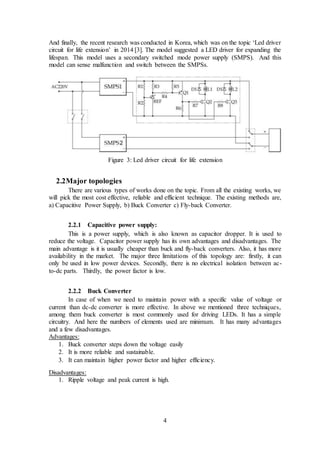 Commercially feasible low cost led driver circuit (15 watt) | DOCX