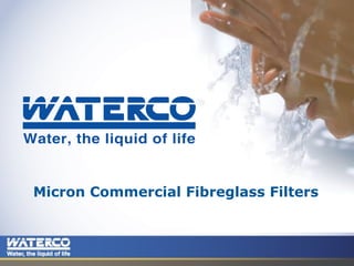 Micron Commercial Fibreglass Filters 