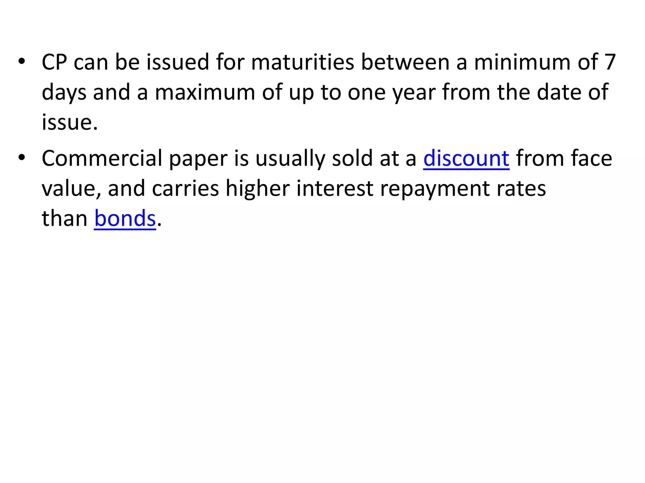 Commercial paper | PPTX
