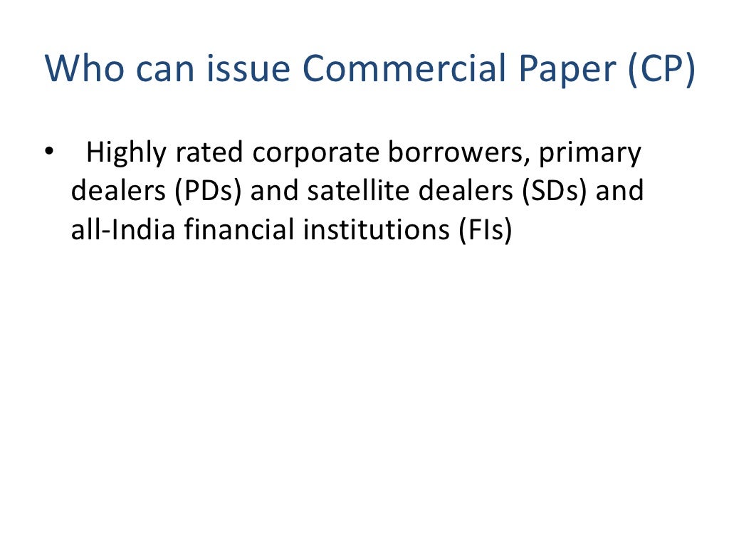 Commercial paper