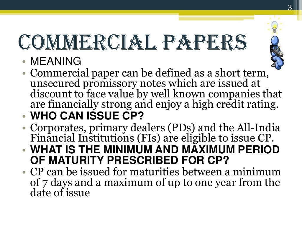 Commercial papers