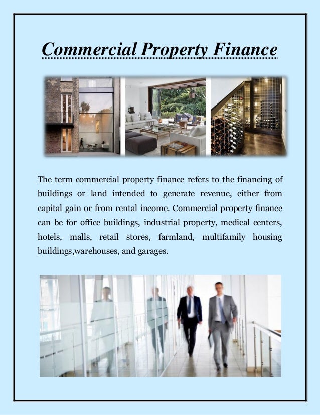 Commercial Property Finance