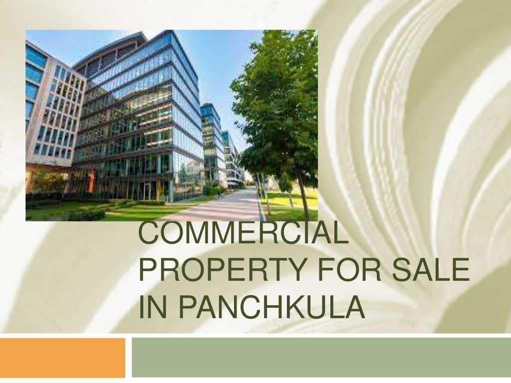 Commercial property for sale in panchkula