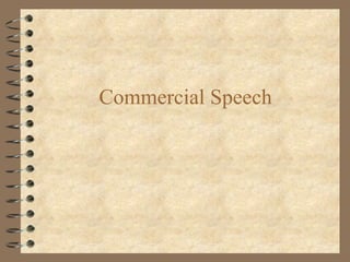 Commercial Speech 