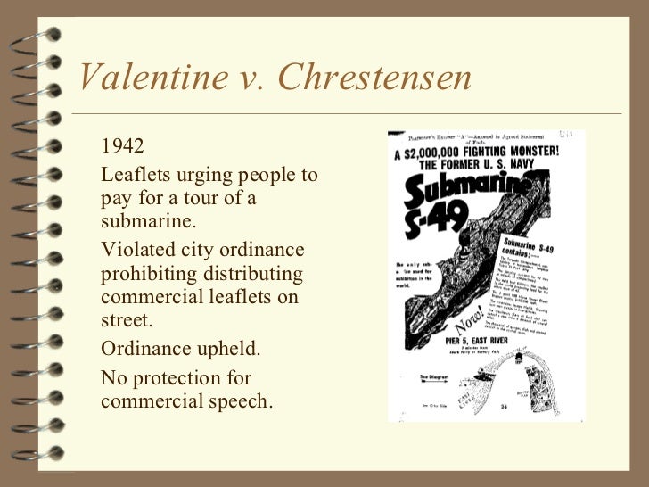 v chrestensen commercial speech advertising regulation v chrestensen commercial speech advertising regulation