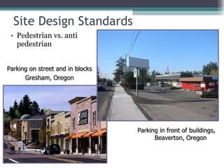 Commercial Development Regulations and Design Standards for Large Format Retail