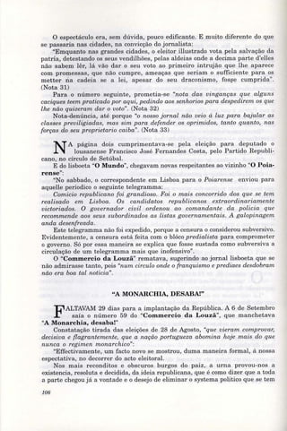 Commercio da Louzã - 500 dias até à República