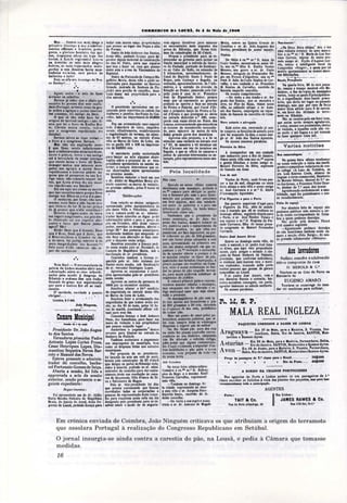 Commercio da Louzã - 500 dias até à República